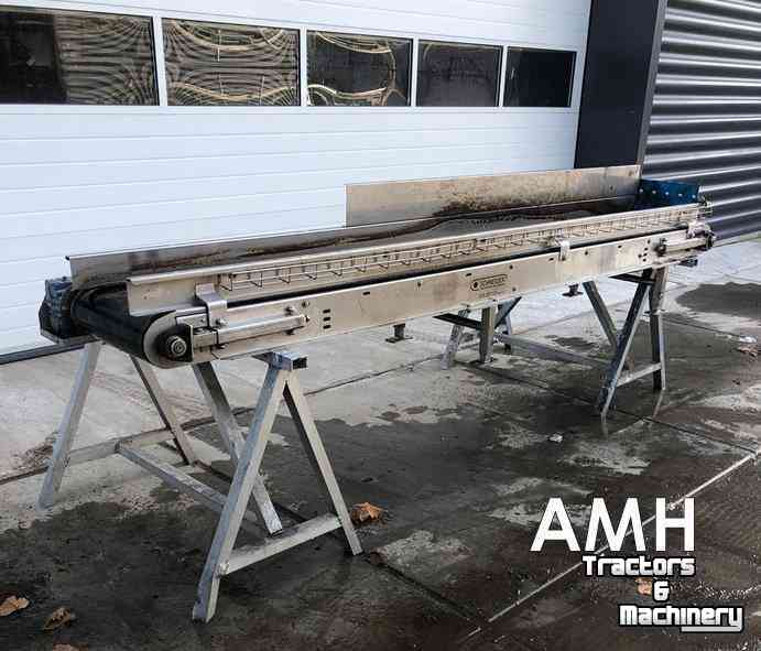 Conveyor  Schneider WR-400 3160X400 MM TRANSPORTBAND VLAKKE BAND FLAT BELT CONVEYOR BELT FLACHBAND FÖRDERBAND