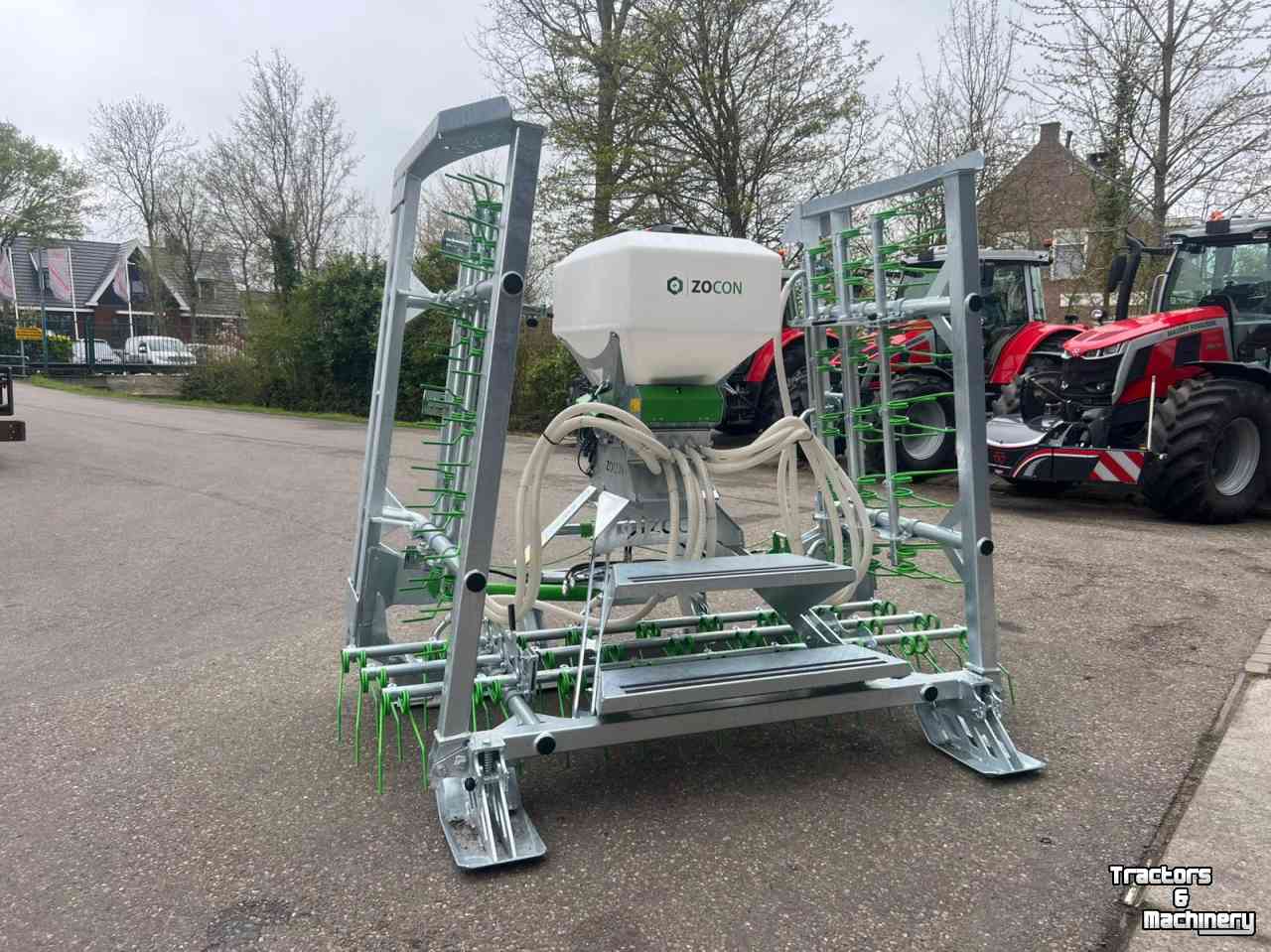Seed Drill Combination Zocon Greenkeeper PLUS 6m weidebeluchter / zaaimachine