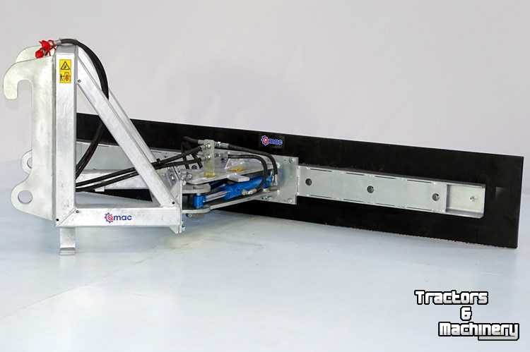 Other silage equipment and accessories Qmac Rubberschuif Voerschuif met rubbermat Ahlman aanbouw