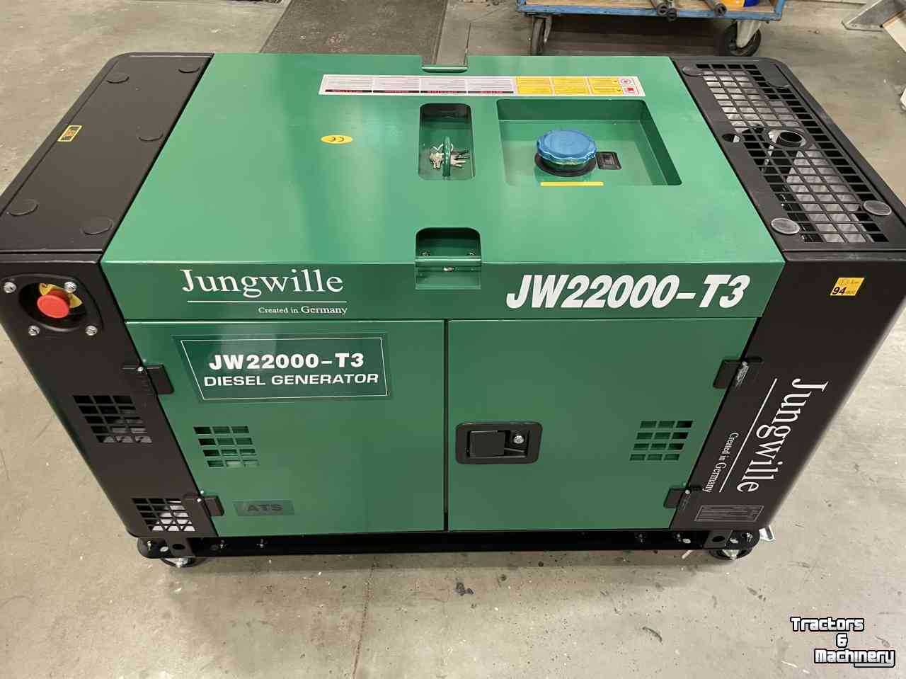 Aggregates  Jungwille diesel aggregaat JW22000-T3