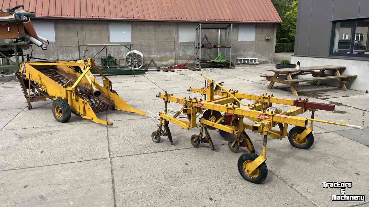 Onion harvester Rumptstad schijven uienrooier 5 rijen