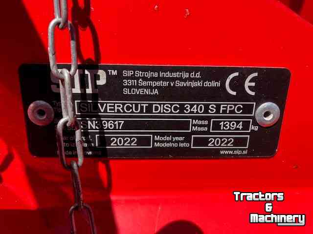 Mower Sip Silvercut Disc 340S FC