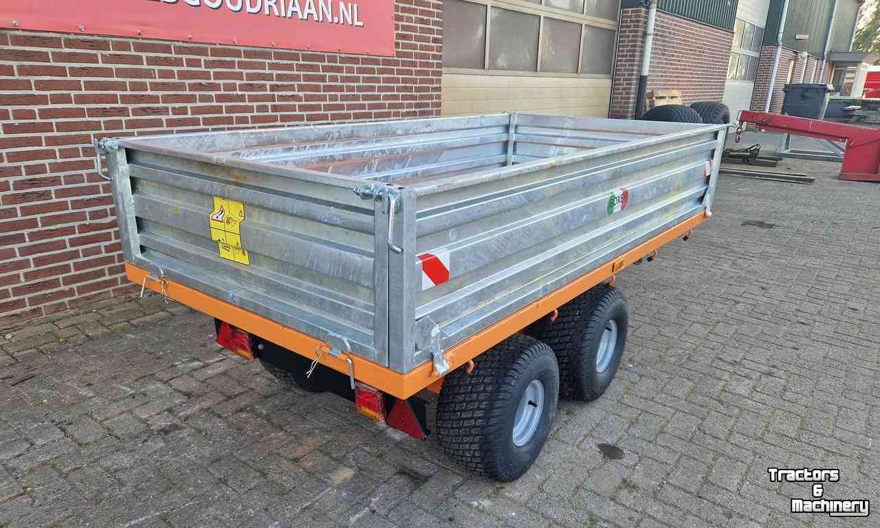 Dumptrailer Boxer HT25-4 Mini-kipper / kipwagen