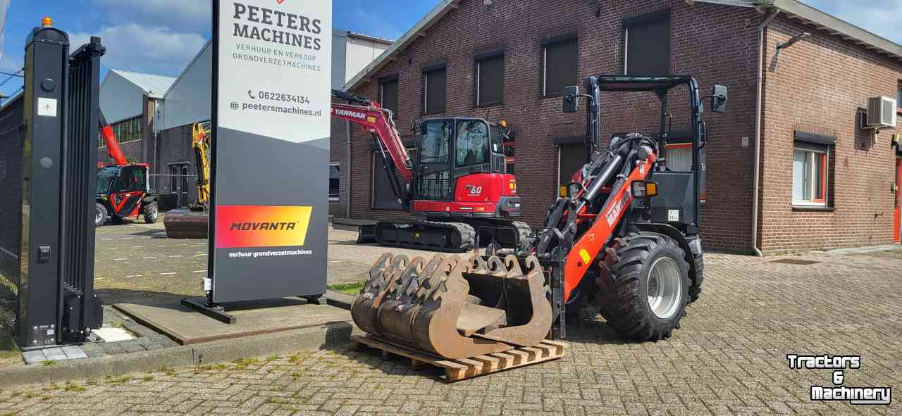 Excavator buckets Matt Nielen CW05 graafbakken / bakken / brede bak / dieplepelbak / banaanbak