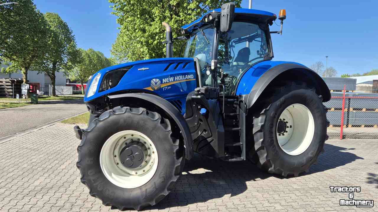 Tractor New Holland T7.315 HD AutoCommand 50Kmh en Luchtdrukremsysteem