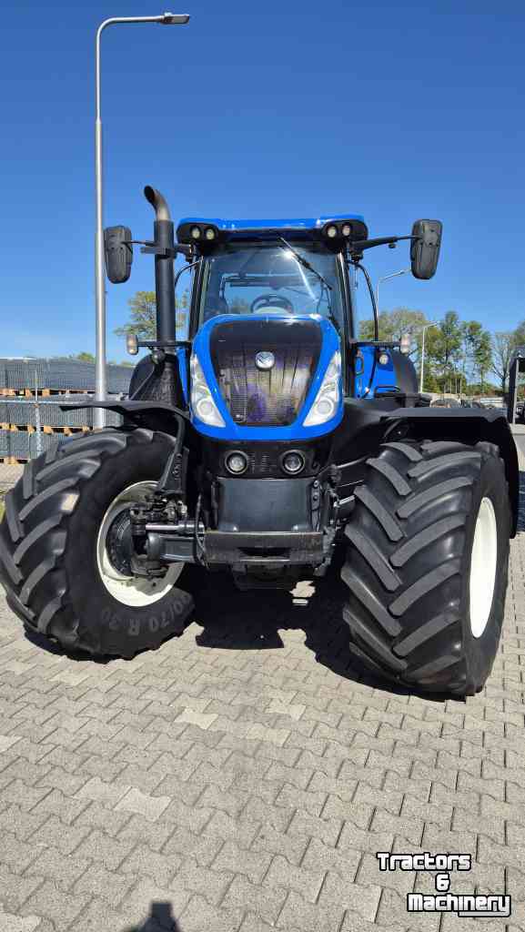 Tractor New Holland T7.315 HD AutoCommand 50Kmh en Luchtdrukremsysteem