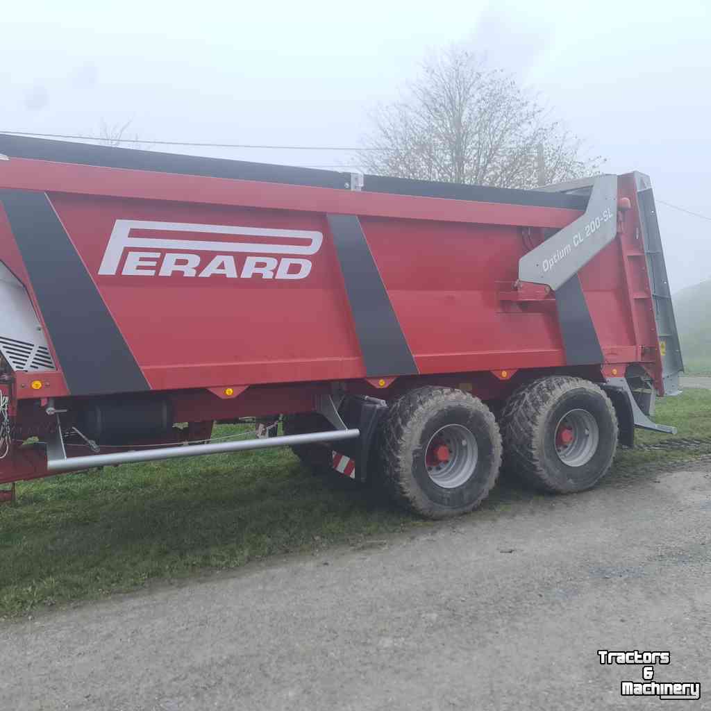 Manure spreader  Perard Sl 200