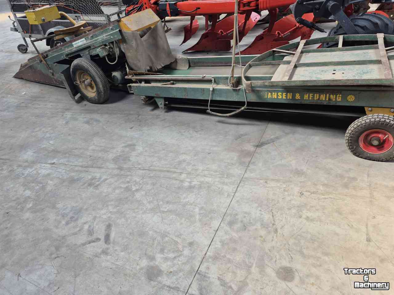 Potato pick-up loader Oldenhuis & Prinsen opschep machine