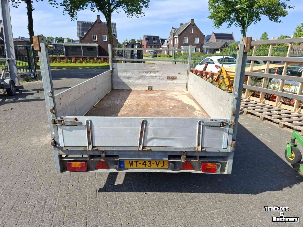Car trailer up to 3500 Kg Kuiphuis K9 Kipper aanhanger / aanhangwagen