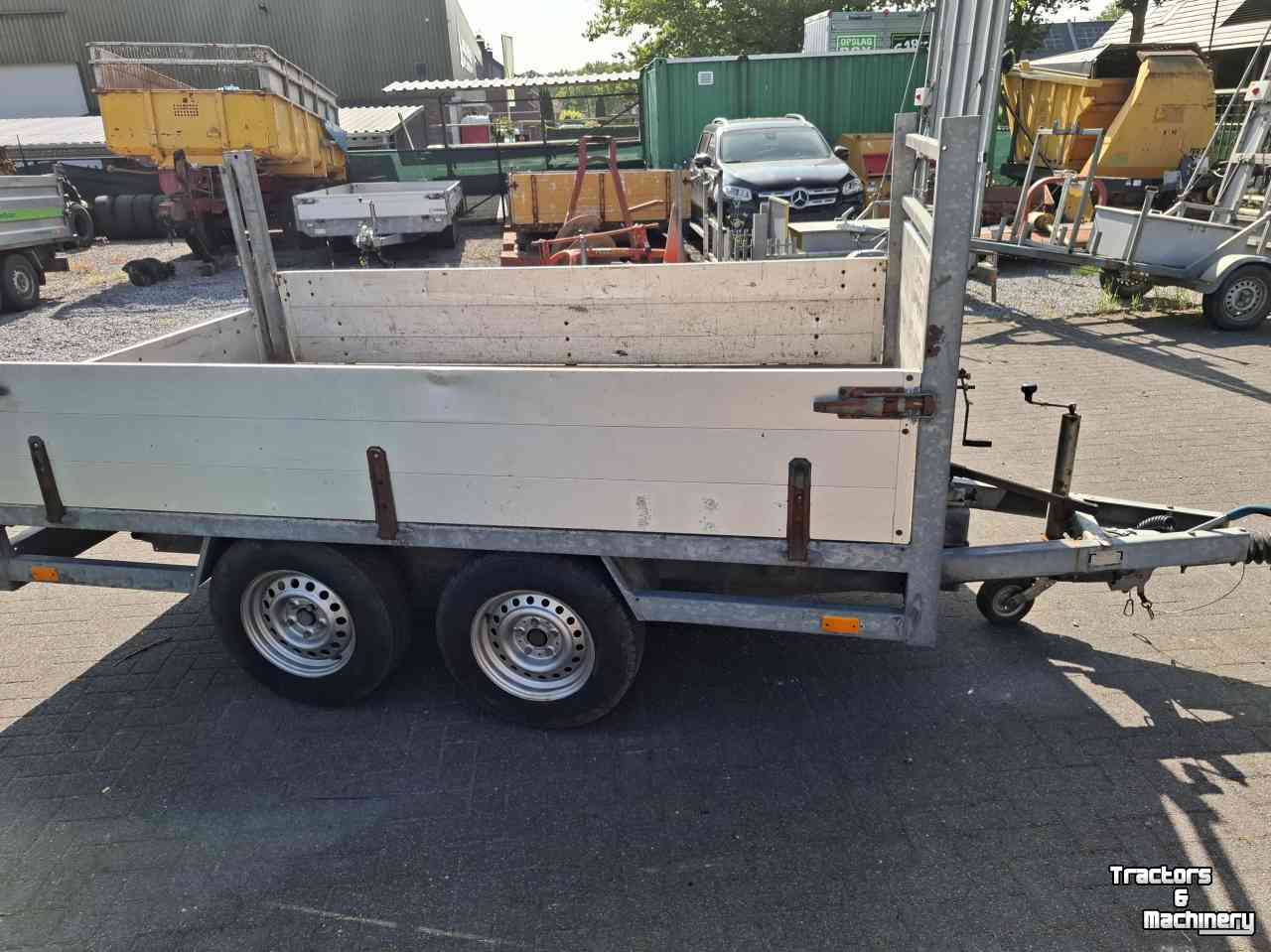 Car trailer up to 3500 Kg Kuiphuis K9 Kipper aanhanger / aanhangwagen