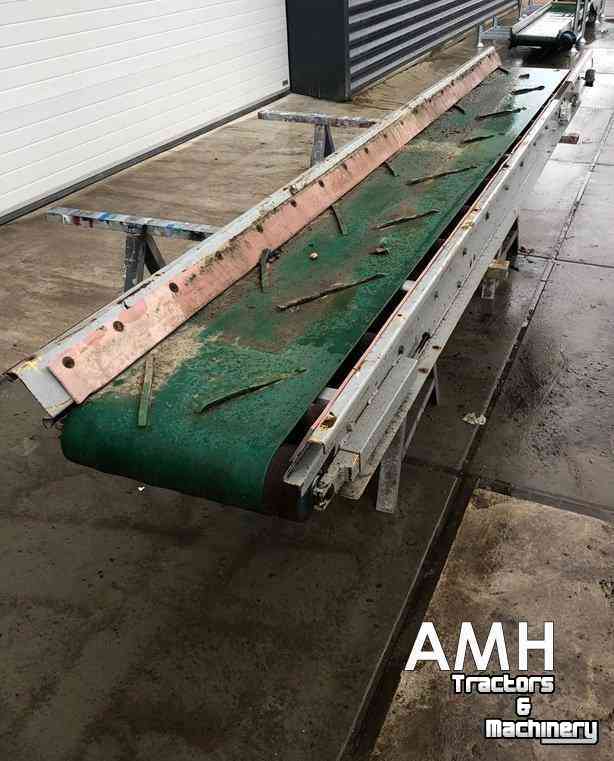 Conveyor  3950X500 MM TRANSPORTBAND VLAKKE BAND FLAT BELT CONVEYOR BELT FLACHBAND FÖRDERBAND