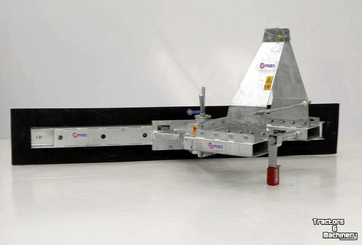 Other transport and industrial equipment and accessories Qmac Modulo rubberschuif vloerschuif 180cm met lepelinsteek