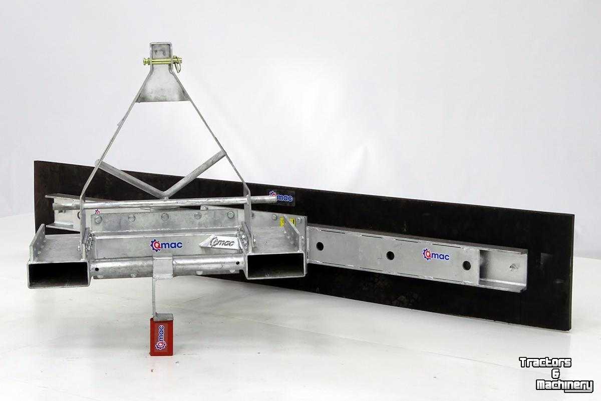 Other transport and industrial equipment and accessories Qmac Modulo rubberschuif vloerschuif 180cm met lepelinsteek