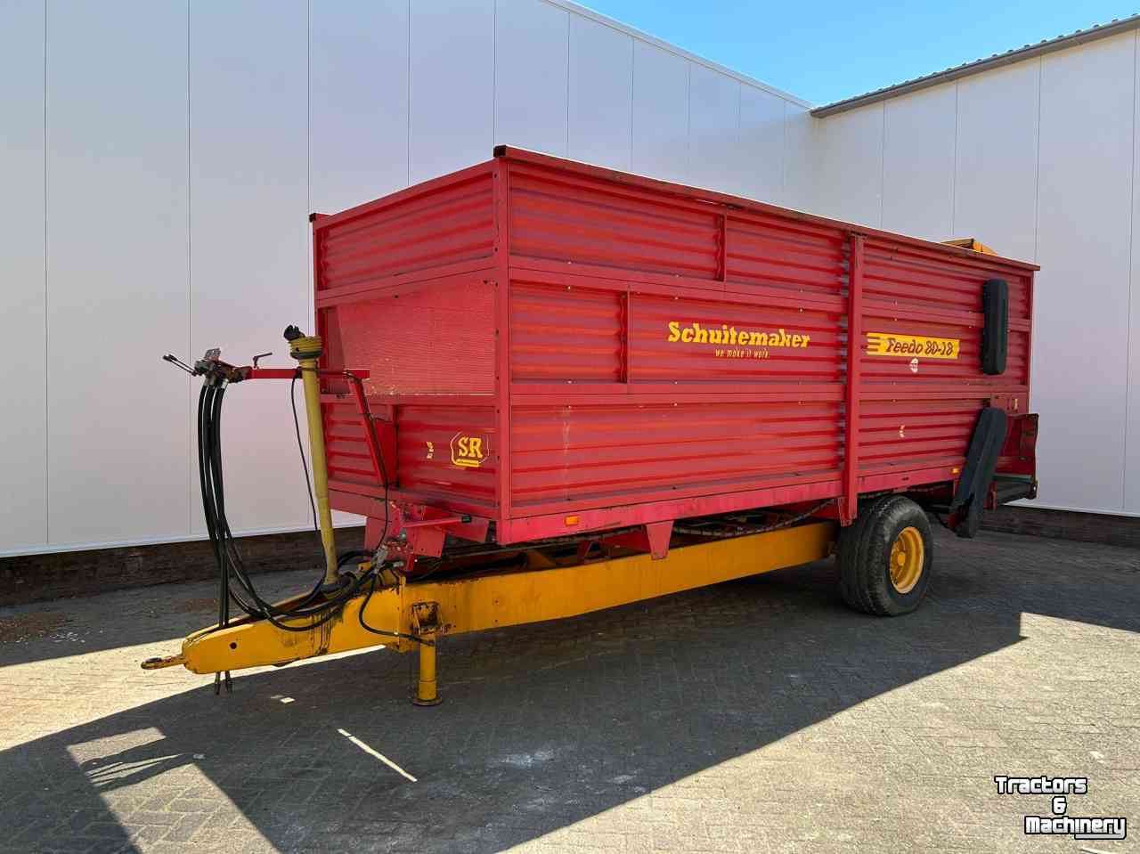 Forage feedwagon / Forage dosage wagon Schuitemaker Feedo 80-18