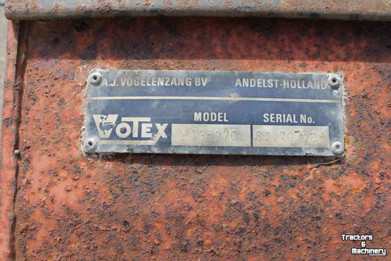 Pasture topper Votex PT3-270 weidebloter weilandbloter cirkelmaaier