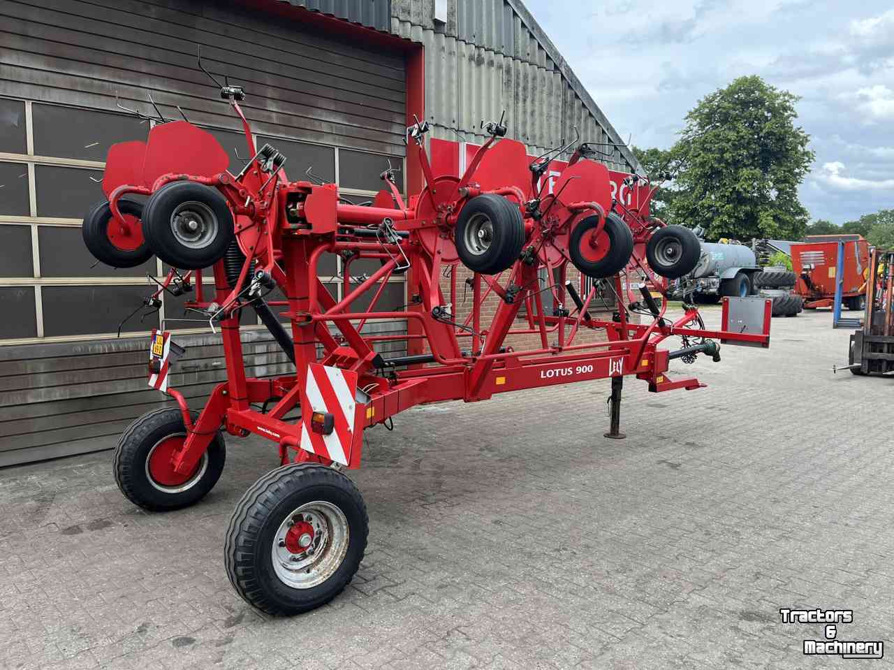Tedder Lely Lotus 900 schudder weidebouwmachines