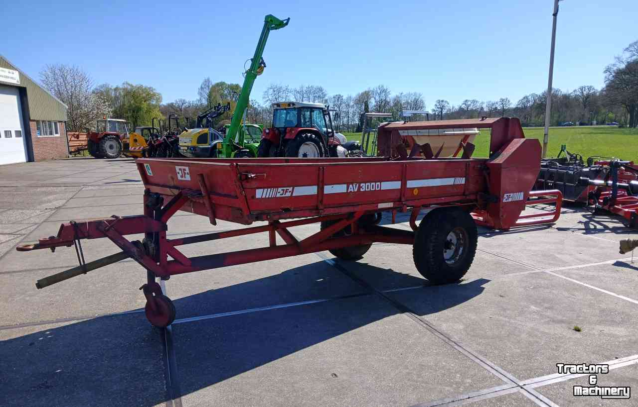Manure spreader JF AV 3000 mestwagen mestverspreider