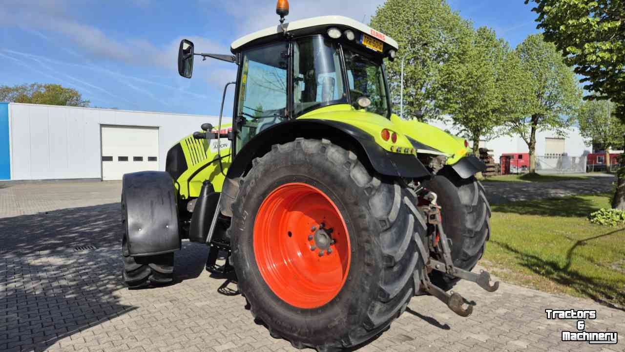 Tractor Claas Axion 810 C-Matic Cebis 50Kmh. Lucht, Fronthef en PTO