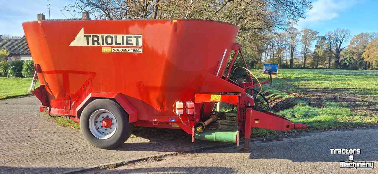Vertical feed mixer Trioliet solomix 2 VLL-B 1600 L