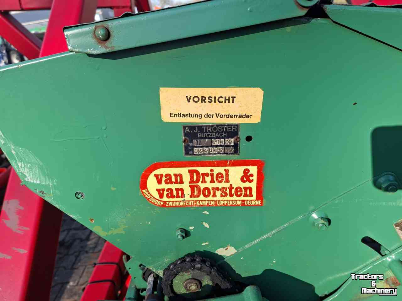 Furrow presses  Getrokken vorepakkker
