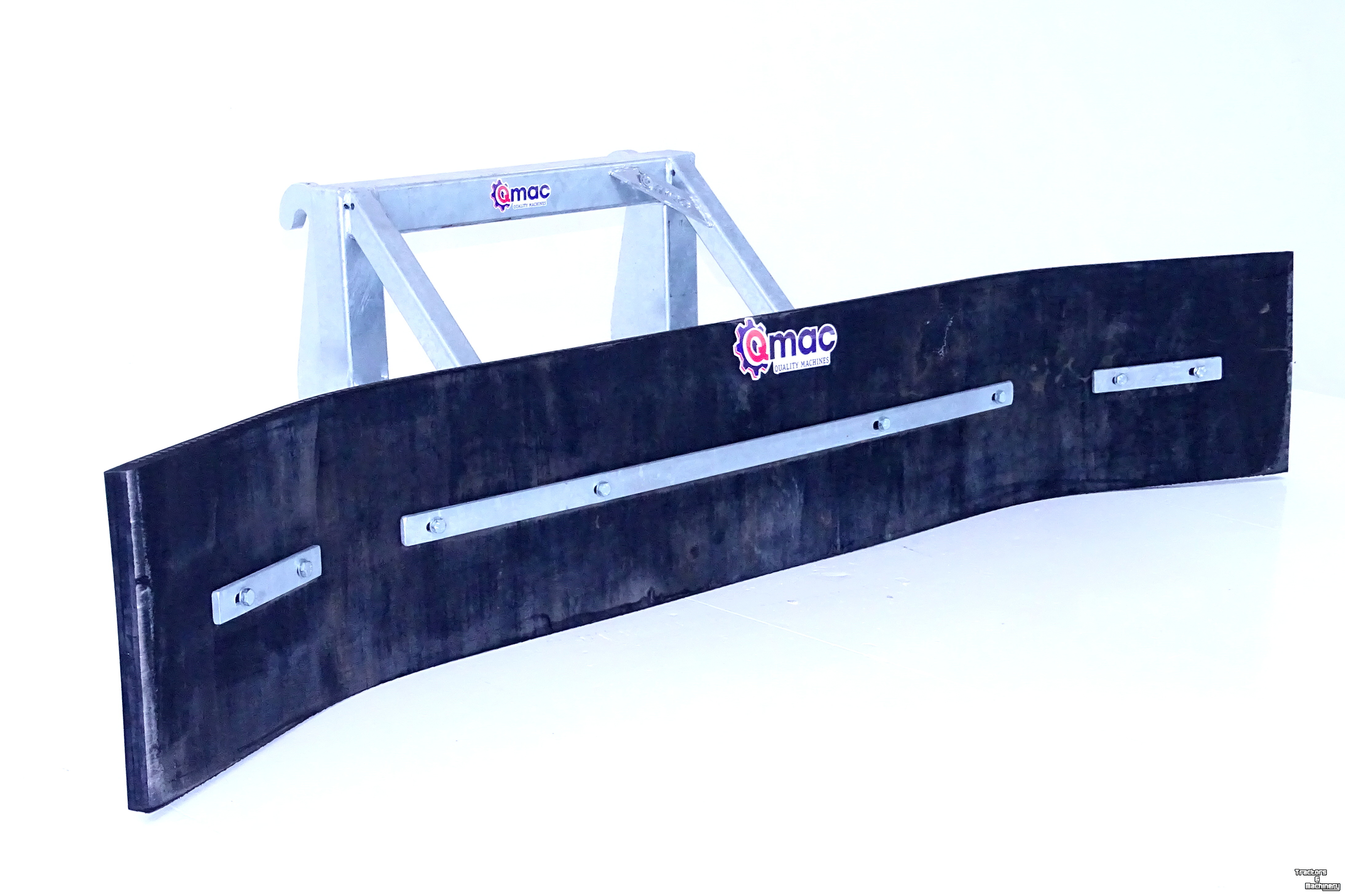 Snow Removal Equipment Qmac Modulo Rubber snow scraper blade 180cm hookup Weidemann