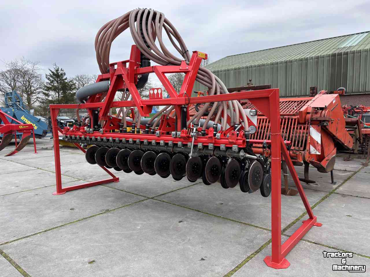Seed drill Duport FT1 schijfkouter zaaibalk