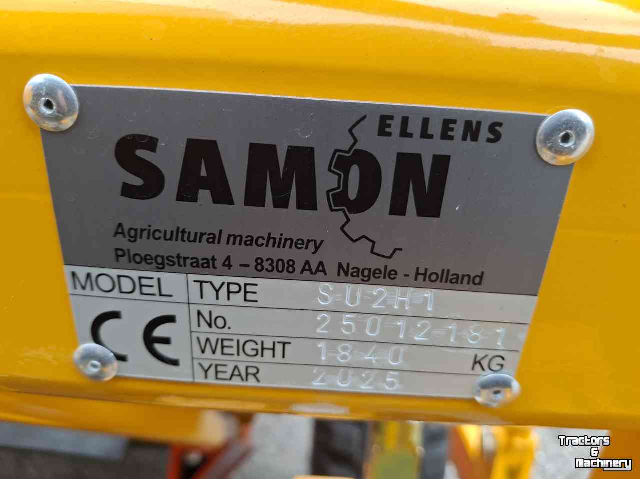 Onion harvester Samon SU2H1 en Su225F