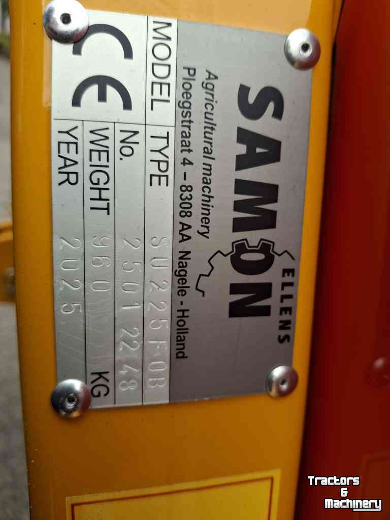 Onion harvester Samon SU2H1 en Su225F