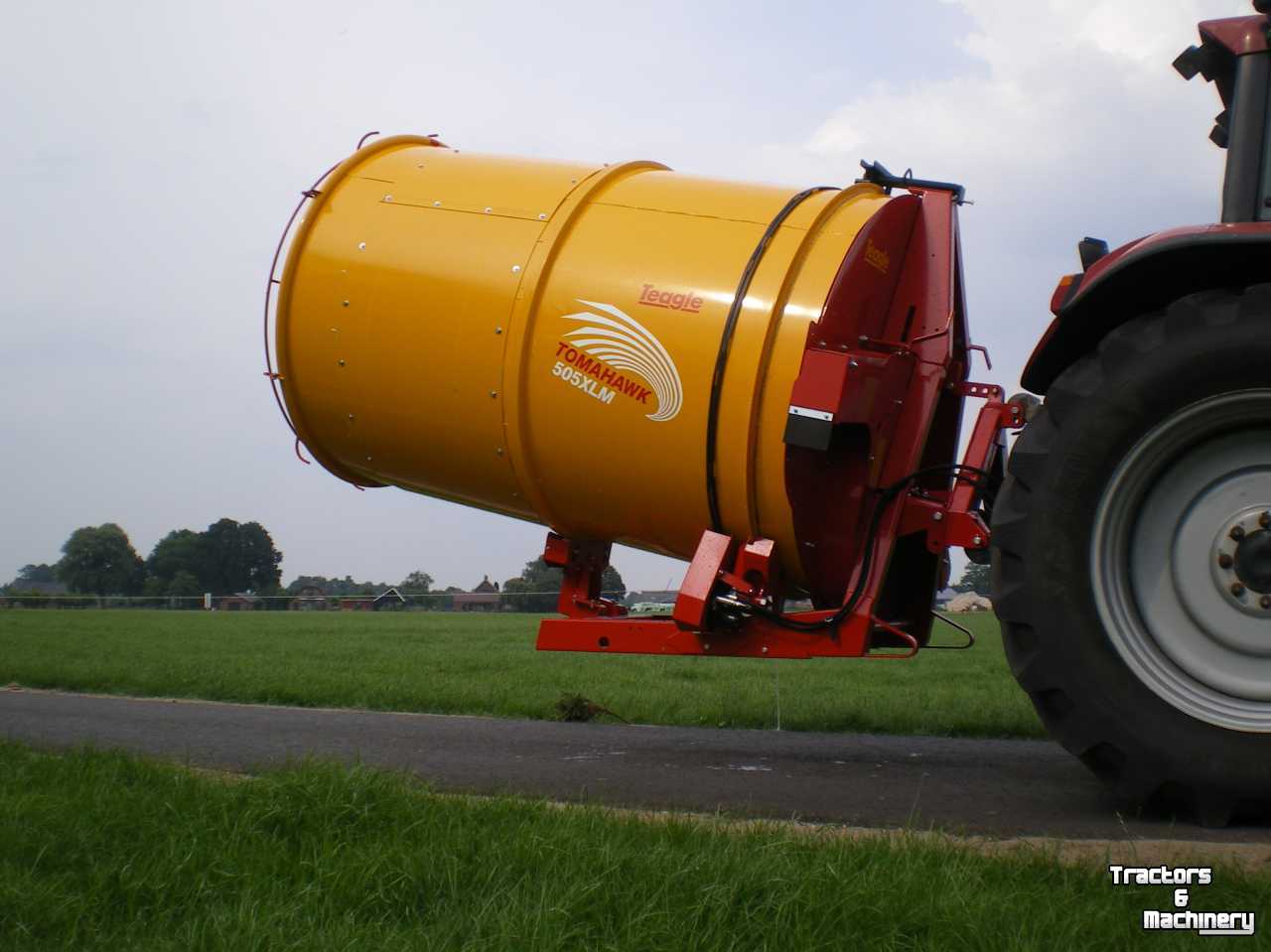 Straw spreader for boxes Teagle 505XL-M strohakselaar