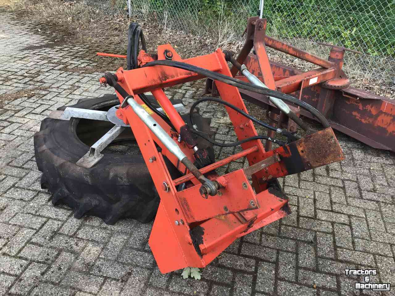 Feed sweeper wheel Kemp Front voerbanveger
