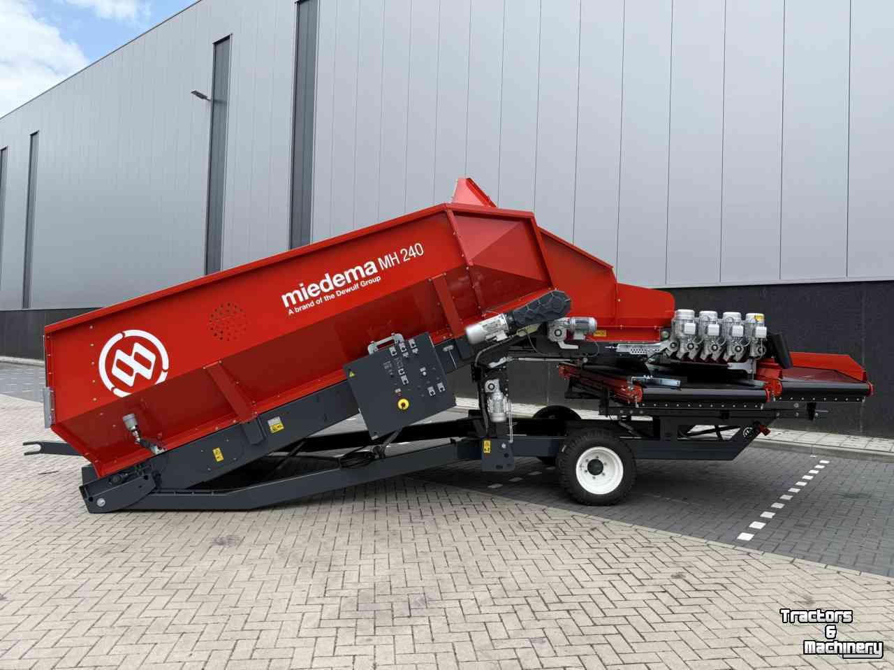 Receiving hopper Dewulf MH 2400-PB-1UNIT Stortbak