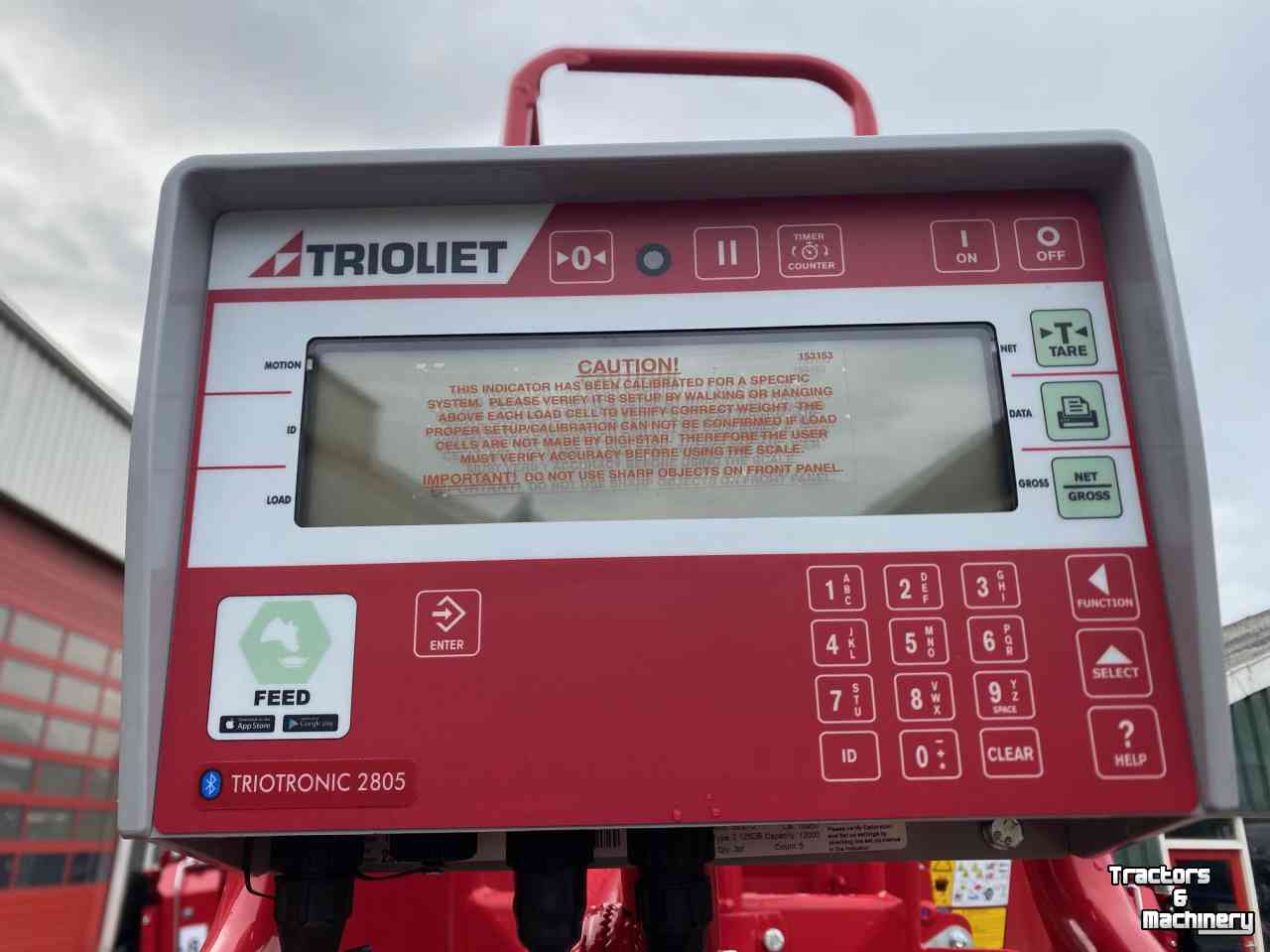 Vertical feed mixer Trioliet Solomix 2-2400 Shifttronic voermengwagen