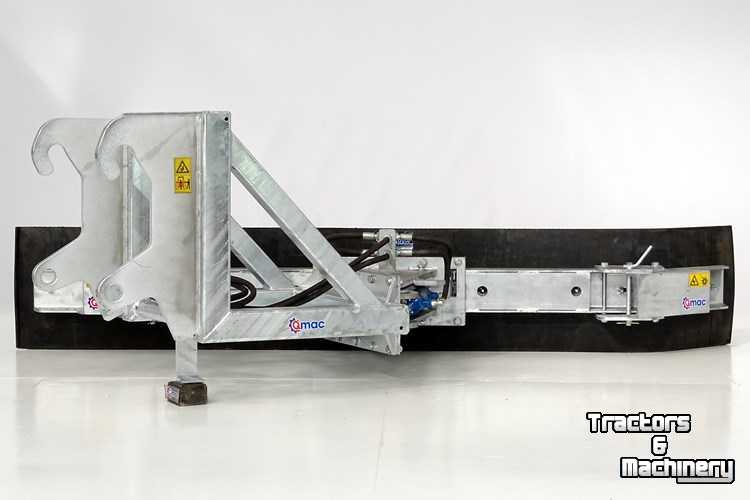 Snow Removal Equipment Qmac Gummischieber für Schnee mit anbau Paus