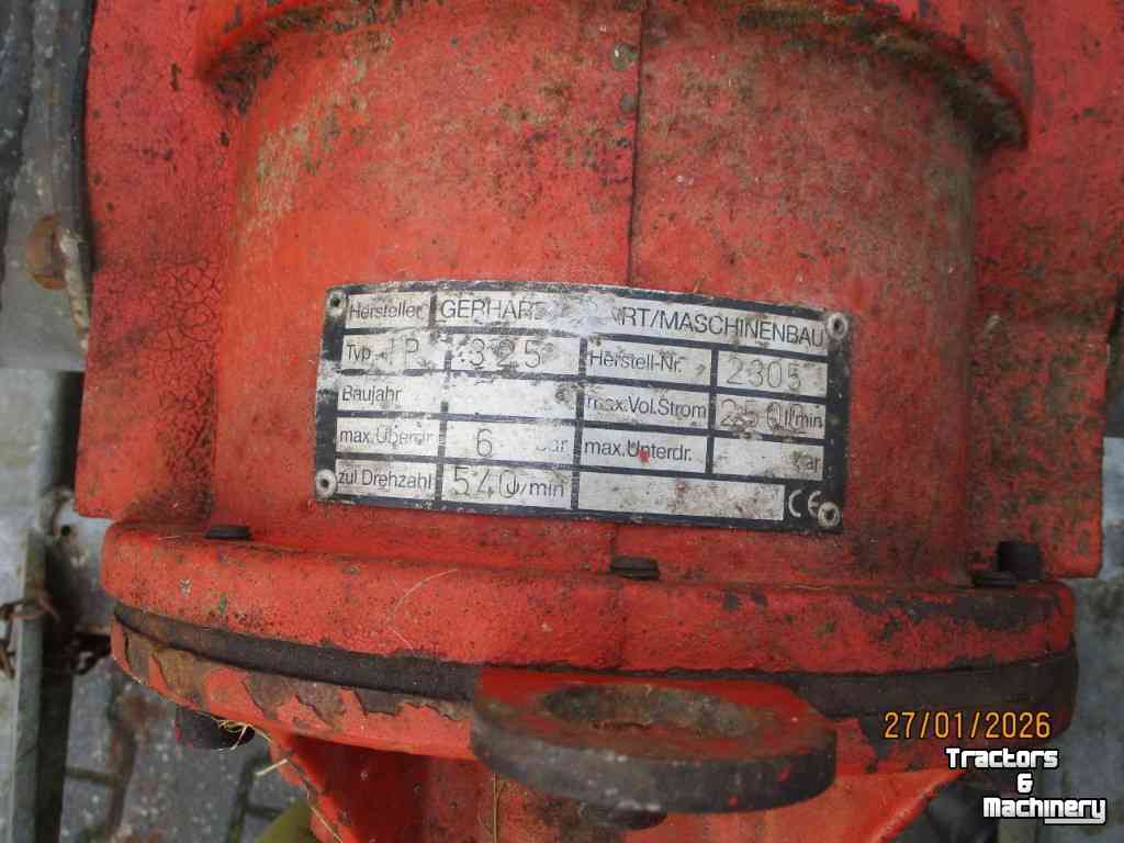 Manure pump  mest pomp werkend