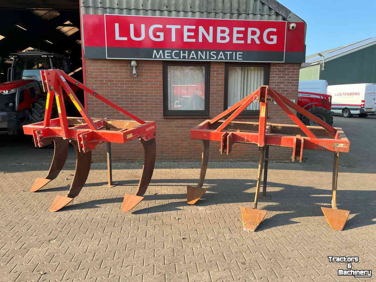 Deep subsoiler Evers Sumba WE-3M woeler, woelpoot, vaste tand, diepwoeler, grondbewerking