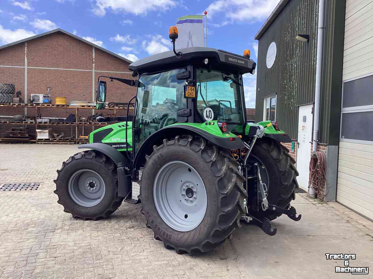Tractor Deutz-Fahr 5075 Keyline trekker