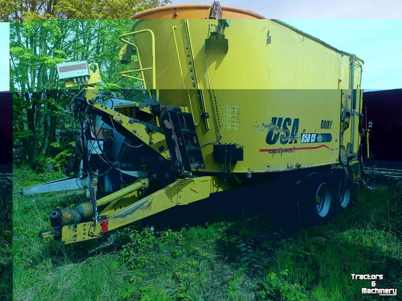 Vertical feed mixer USA Equipment 850