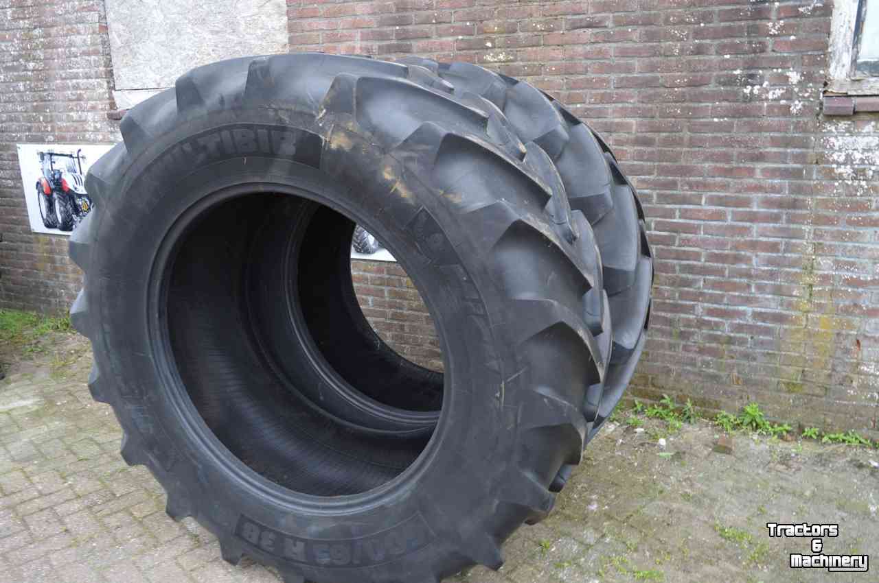 Wheels, Tyres, Rims & Dual spacers Michelin 600/65r38