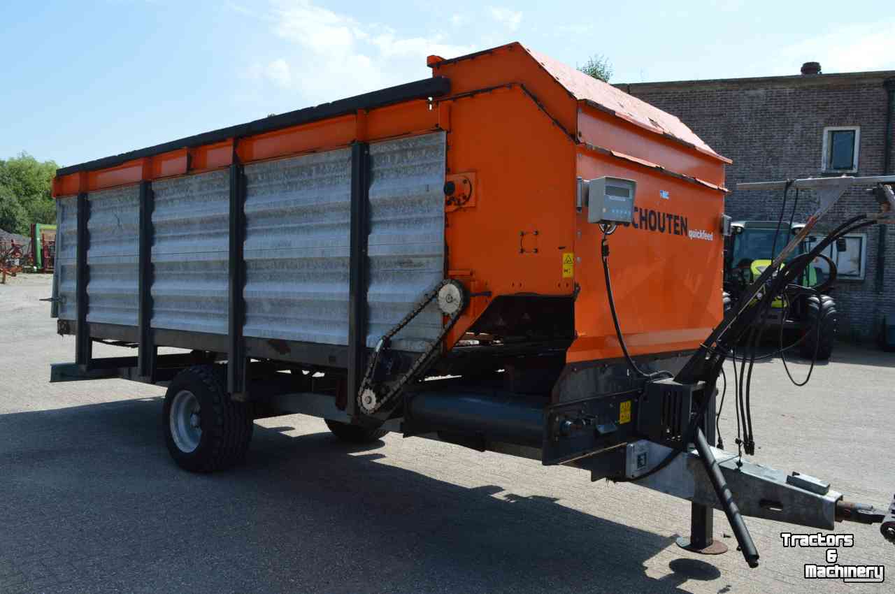 Forage feedwagon / Forage dosage wagon Schouten vdw150v