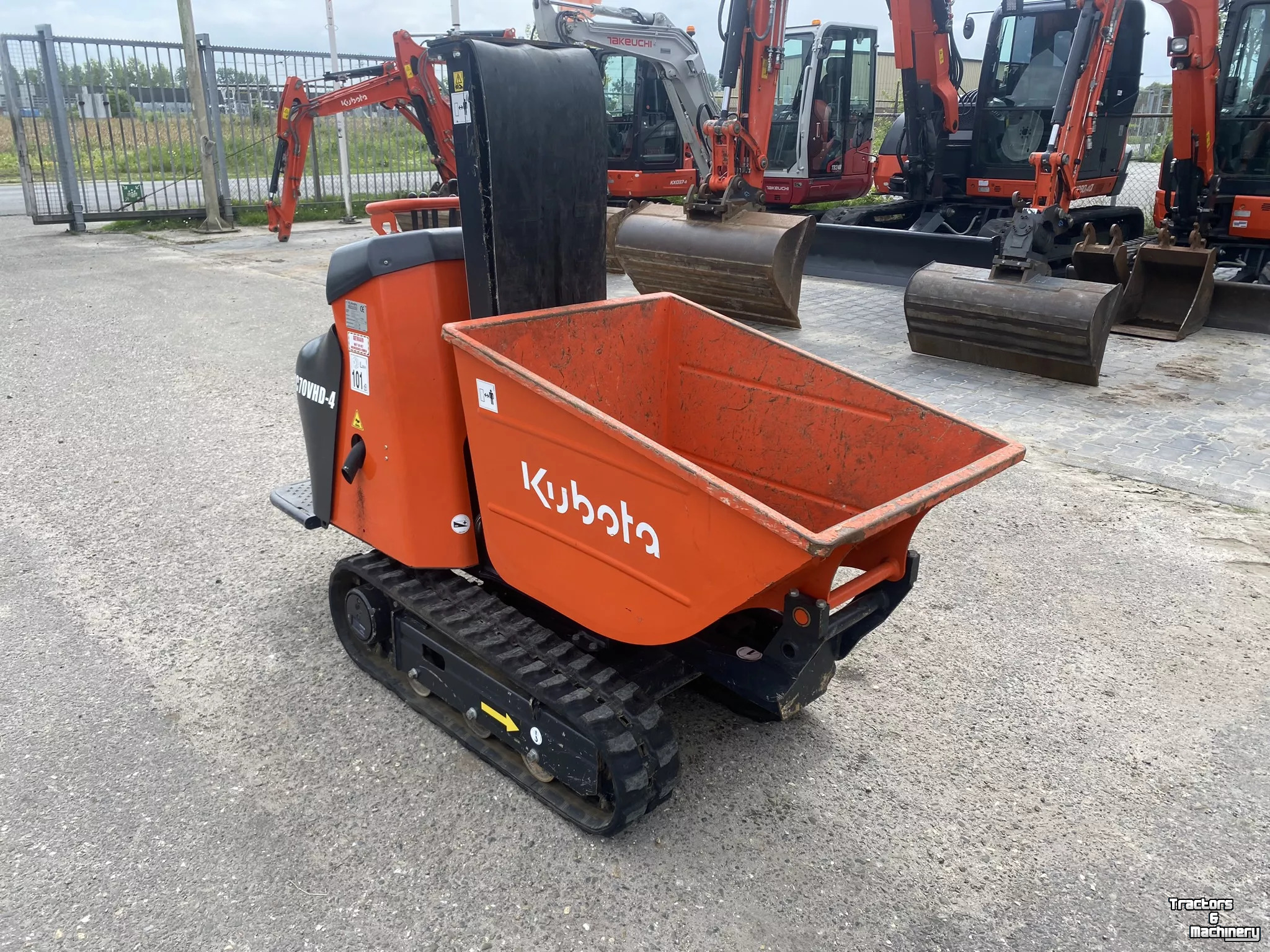 Tracked Earth-dumper Kubota KC 70 VHD-4 Rupsdumper