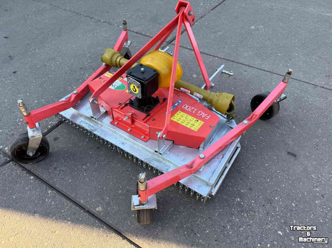 Mower Boxer FAG 1200  verzonken maaidek minitrekker