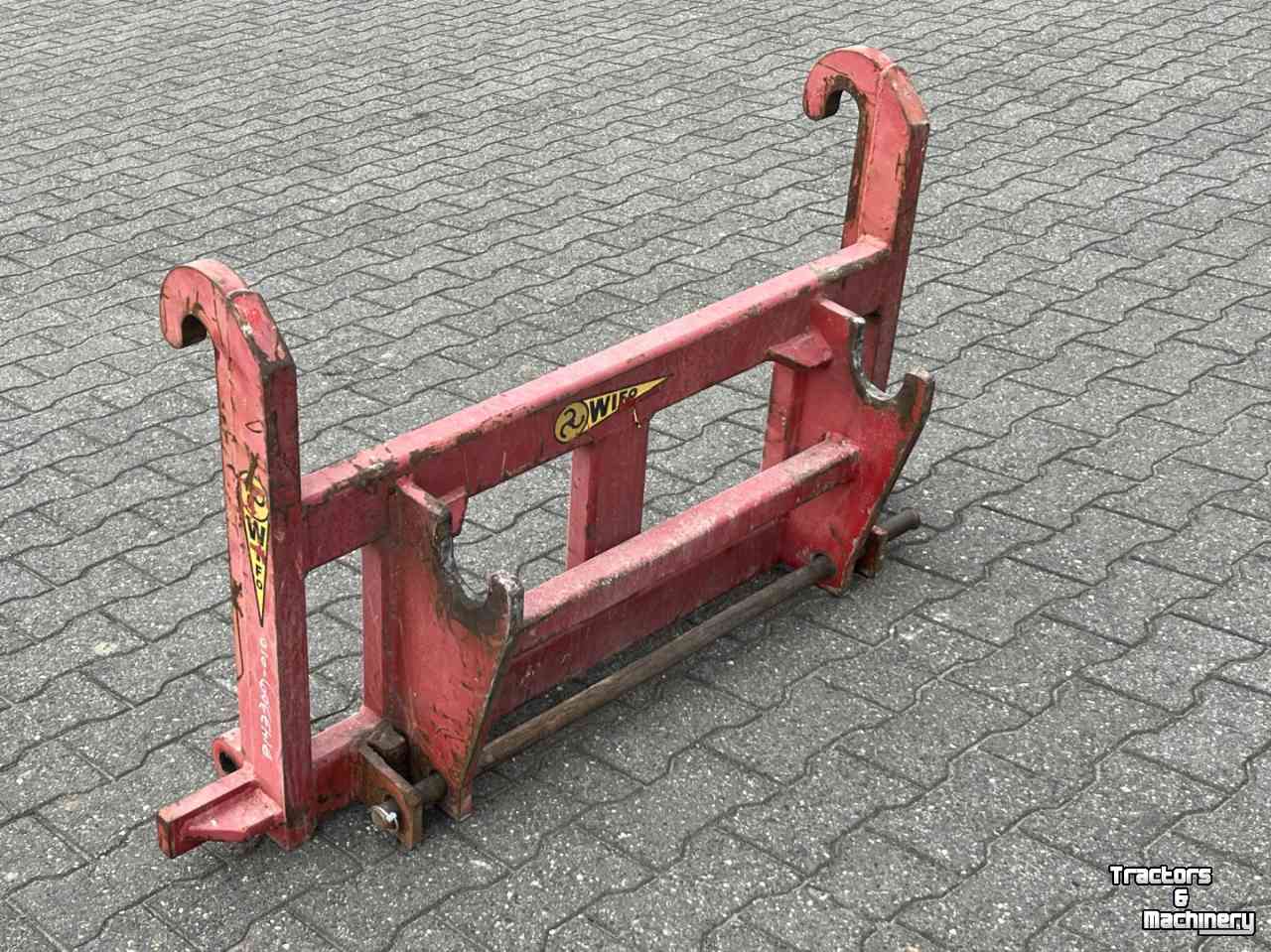 Telehandler Wifo Adaptor/ Tussenstuk JCB Q-fit naar Manitou