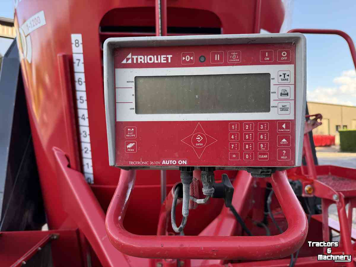 Vertical feed mixer Trioliet TRIOMIX 1-1200