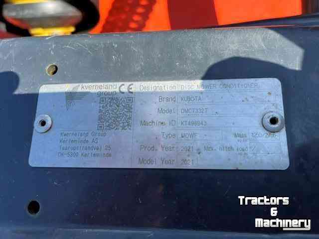 Mower Kubota DMC 7032 N