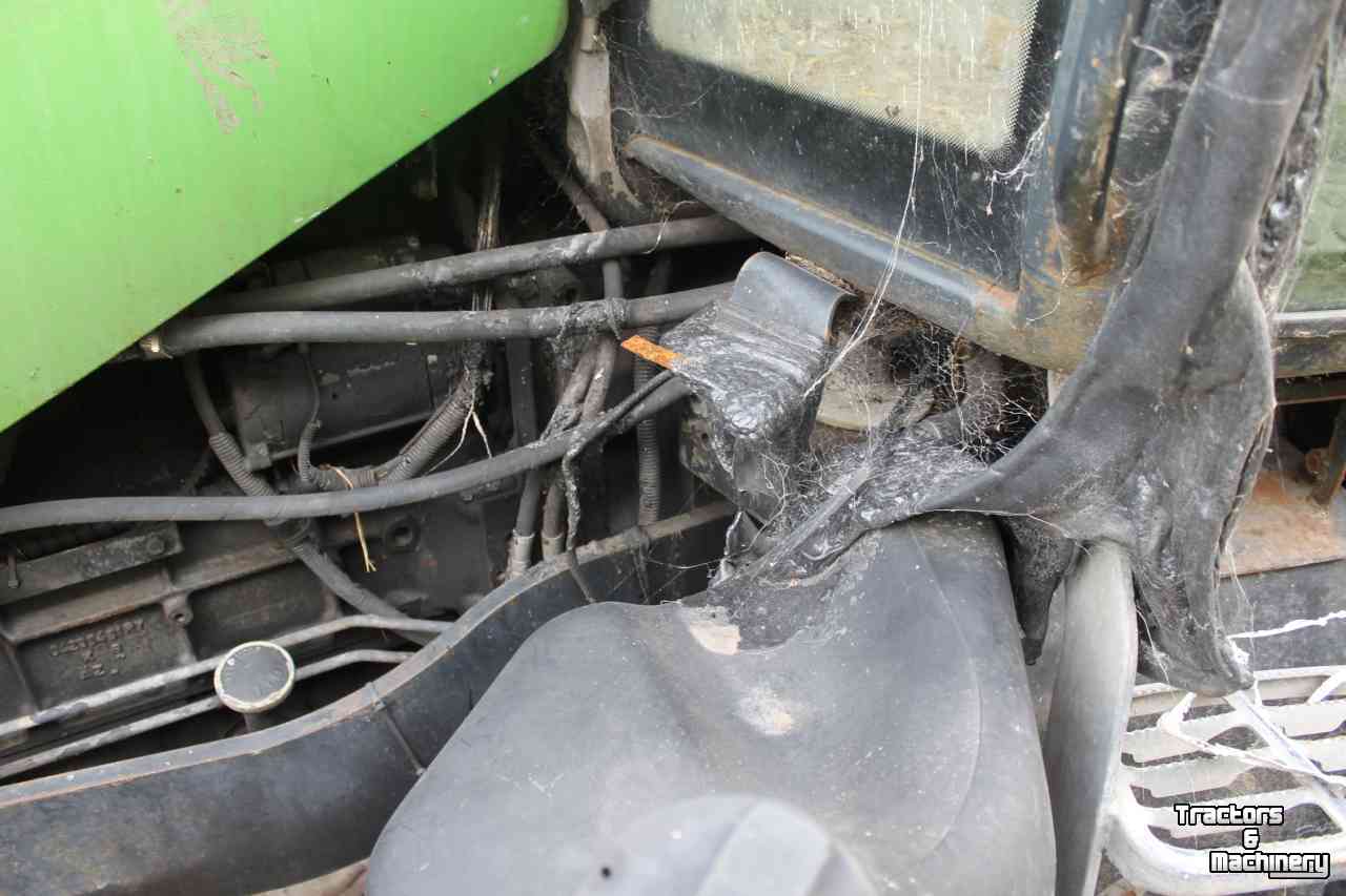 Tractor Deutz-Fahr Agrotron 150 MK2 schadetrekker 7-liter Deutz motor tractor defect brandschade