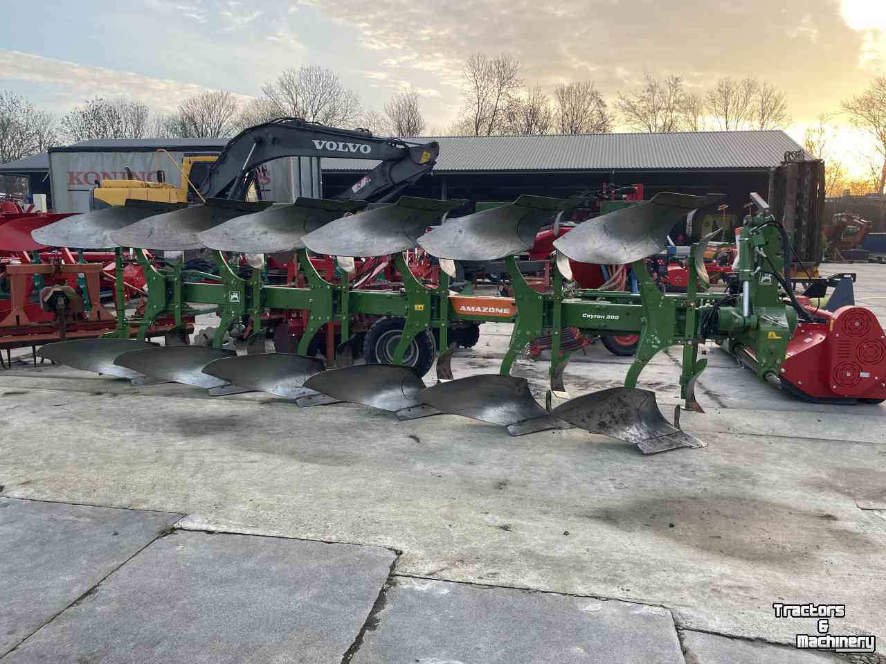 Ploughs Amazone Cayron 200V50 5+1 vario ploeg