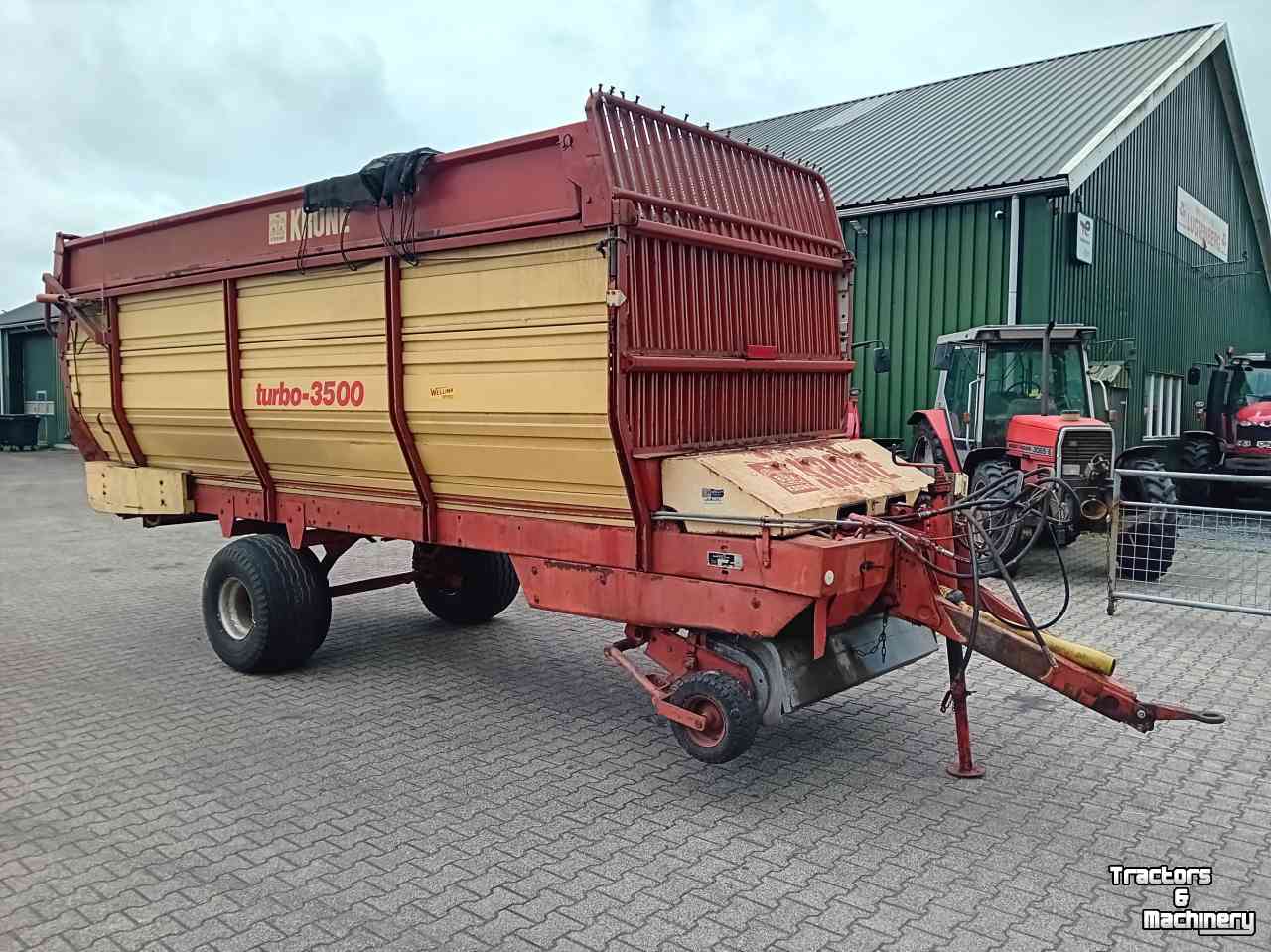 Self-loading wagon Krone Turbo 3500 enkelas