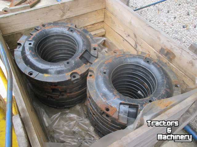 Tractor New Holland Wiel gewichten voor T8. /T7. /T6. /T5. /T4 Case-IH /sTEYR