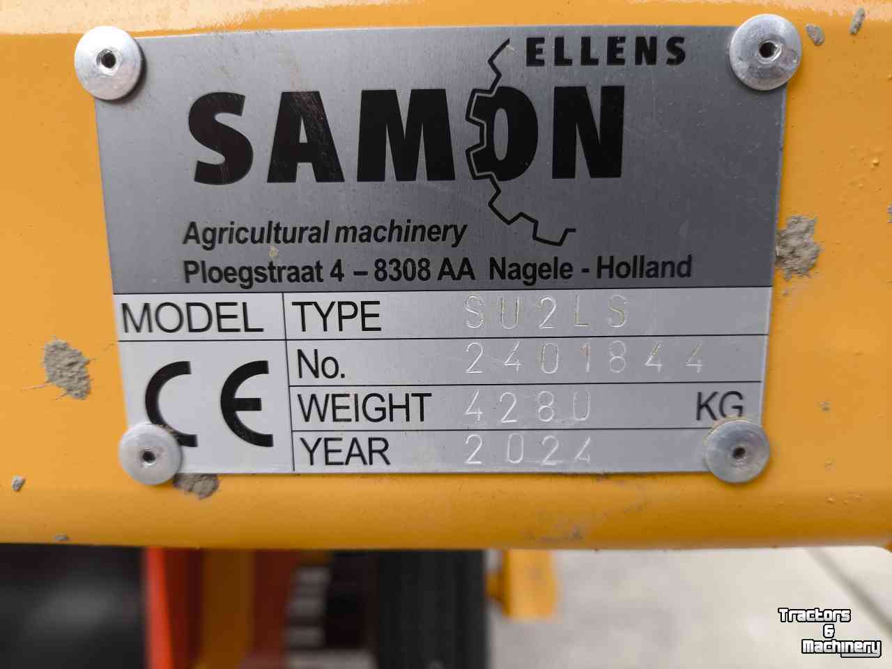 Onion harvester Samon Uienlader SU2LS