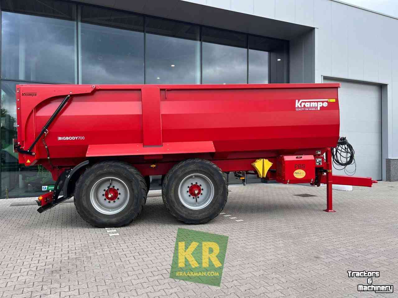 Dumptrailer Krampe BIG BODY 700